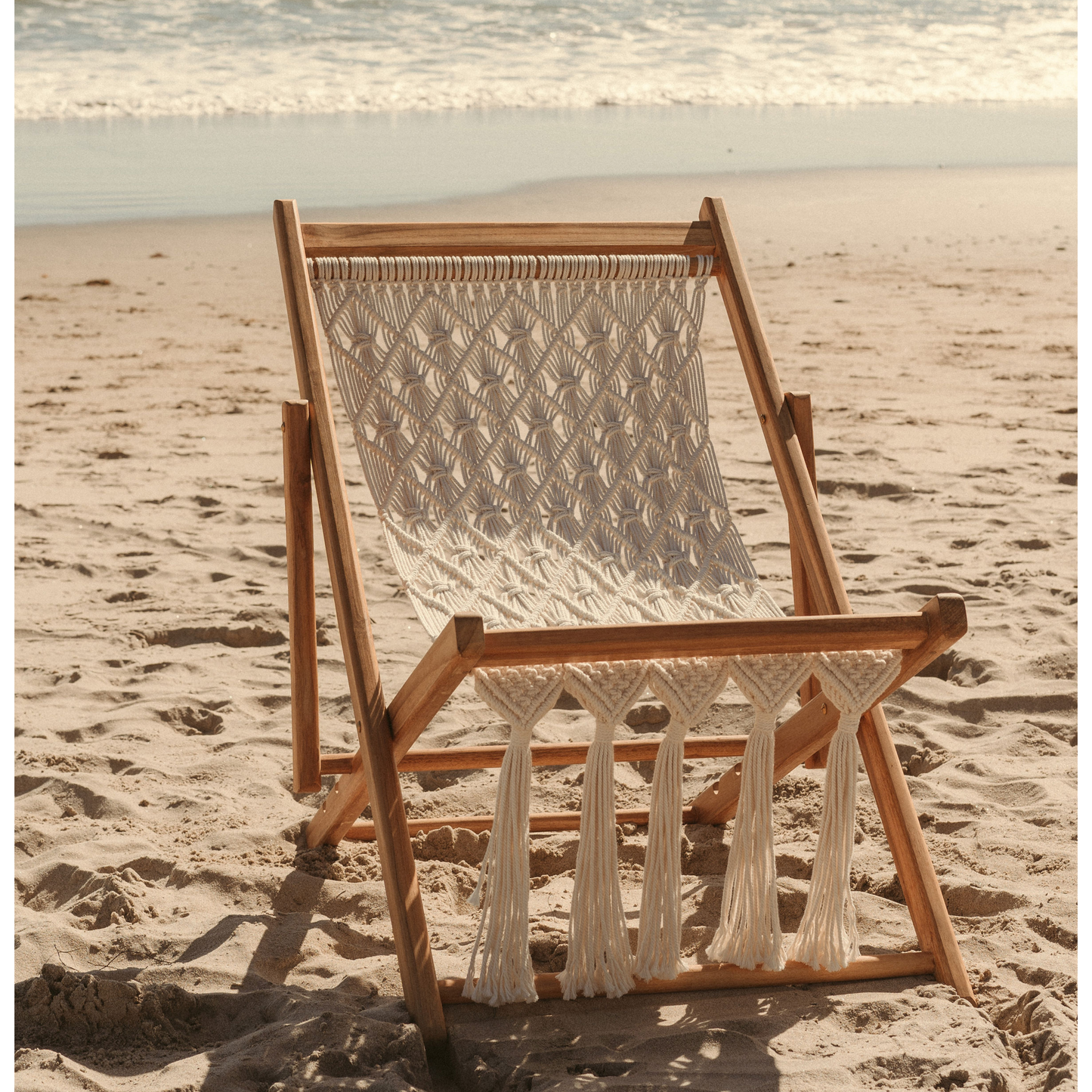 Macrame Sling Chair
