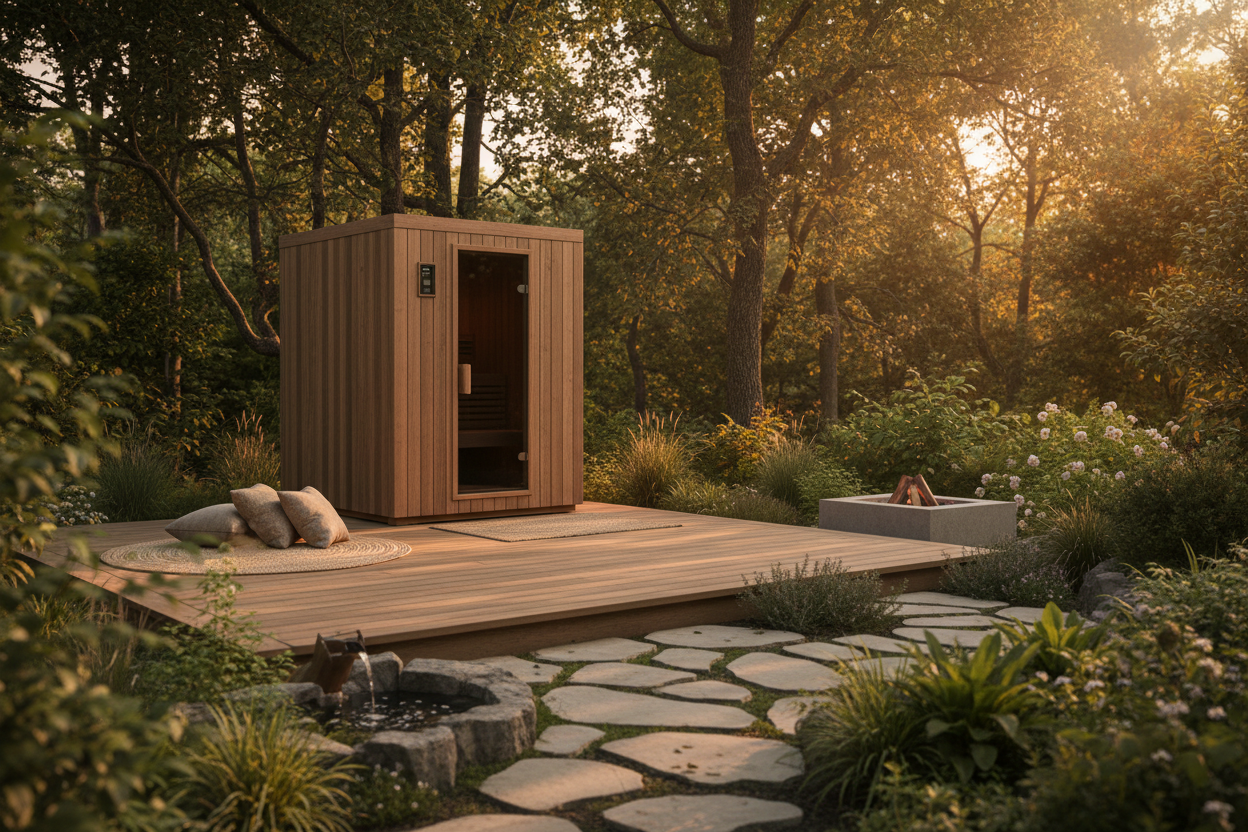Backyard Wellness at Golden Hour